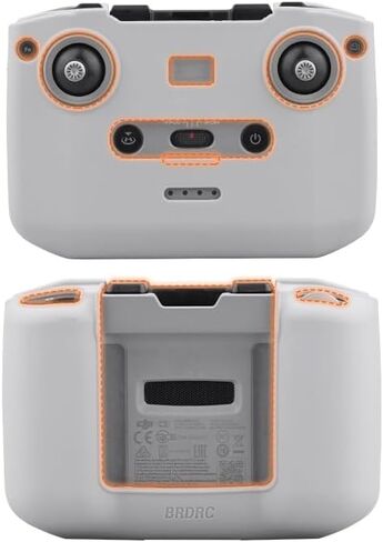 BTG RC-N1 N2 N3 Silicone Sleeve Protective Cover Case for DJI NEO/Mavic Air 3S Air 3/Mini 4K/Mavic 3/Mini 4 3 Pro Remote Controller Accessories(Black) in Saudi Arabia