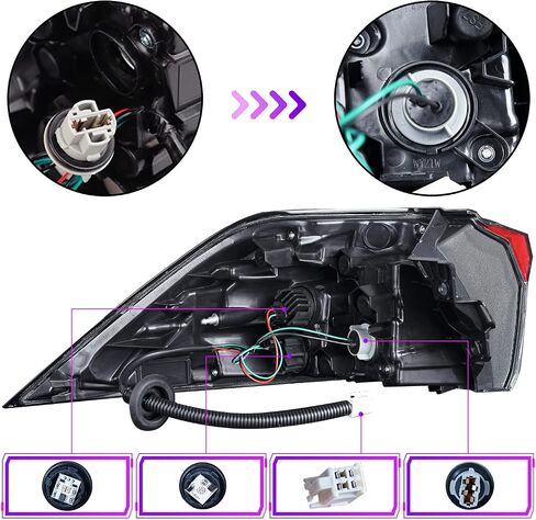 مجموعة مصابيح الذيل القديمة لسيارة Toyota RAV4 2019 2020 2021 2022، مصباح الاستراحة الخلفي للجانب الأيمن للراكب in Kuwait