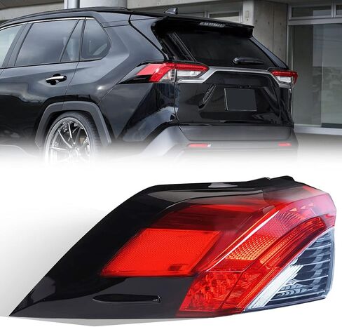 Archaic Tail Light Assembly for Toyota RAV4 2019 2020 2021 2022, Right Passenger Side Rear Break Lamp in Kuwait
