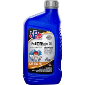 VP Racing Fuels 2745 Full Synthetic Pro Grade Racing Oil Quart 10W-40