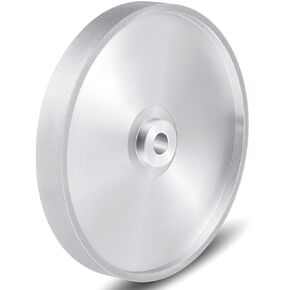 CBN Grinding Wheel 8", 1" Wide, 5/8" Arbor, 320 Grit, Suitable for All Kinds of 8" Bench Grinders, for Sharpening Quick Speed Steel Tools Wood Turning Tools