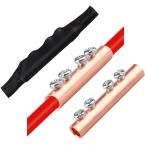 4 قطع 3Awg، مجموعة موصلات الأسلاك والكابلات، محطة توصيل الأسلاك السريعة، سلك طاقة عالي الجهد خالٍ من الجهد وغير معزول in Saudi Arabia