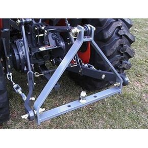 3 Point Farm Tractor Rear Drawbar Hitch - CAT-1N -19" Wide