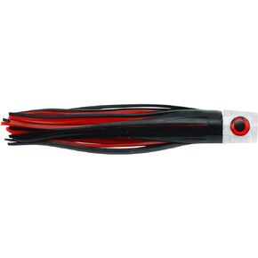 C&H, Lil Stubby Lure, Black/Red Skirt, Flat Head, 5.5 in / 14 cm