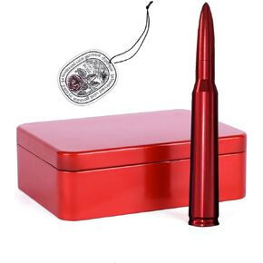 Car Antenna Compatible with Jeep Wrangler JK & JL Gladiator & Ford F150 & Dodge RAM-Replacement Antenna for Car Truck SUV,50 Cal Antenna(Red)