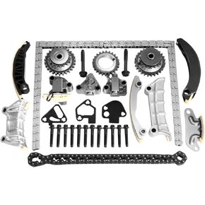OCPTY Timing Chain Kit fits for 9-0753S Buick LaCrosse Rendezvous Cadillac CTS SRX STS Saab 2.8L 3.6L 2005-2006