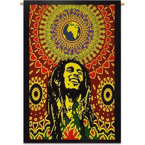 Rastogi Handicrafts Tapestry Hippie Tapestry, Hippy Mandala Bohemian Tapestries,Tapestry Wall Hanging Ethnic Decorative Multi Color SIZE - 30X40 INCH