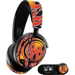MightySkins Skin Compatible with SteelSeries Arctis Nova Pro - Hot Flames | Protective, Durable, and Unique Vinyl Decal wrap Cover | Easy to Apply, Remove, and Change Styles | Made in The USA