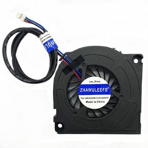 Replacement New CPU Cooling Fan for Samsung TV HU7580 HU8500 HU8550 HU8590 HU9000 HU9800 HU7500 HU7505 HU7590 HU8200 HU8205 HU8280 HU8290 HU8700 HU8800 KDB04112HB X02 DC12V 0.07A 6CM 3Pin LS47T3 Fan