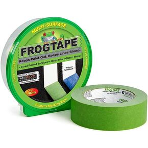 Frog Tape Green Multi Surface Painters Masking Tape, Indoor Painting and Decorating for Sharp Lines and No Paint Bleed 36mm X 41.1m