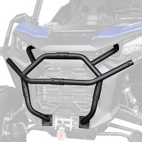 Xmr Front Bumper for Can-Am Commander 2021-2024, Heavy Duty Steel Front Bumper Brushguard Protector Combined Low Bumper for Commander/Commander Max 2021-2024 Accessories, Replace #715007248