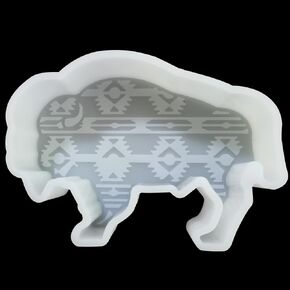 Buffalo Shape Car Freshie Mold - Bull Shape Car Freshie Mold-Silicone Freshie Mold-Aroma Beads Mold for Freshies-Scented Candle Mold-Epoxy Resin Mould