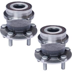 512401 x2 Rear Wheel Bearing and Hub Assembly Fit for 2009-2013 Su-baru Forester, 2010-2014 Legacy Outback, 13-16 BRZ, 08-14 Impreza (Not fit WRX STI) /2013-2016 Sc-ion FR-S [5 Lug W/ABS] in Saudi Arabia