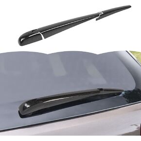 Carbon Fiber Rear Window Windshield Wiper Arm Blade Cover Trim Decoration Exterior Accessories for Jeep Grand Cherokee 2011-2020