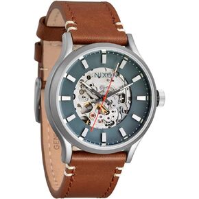 ساعة نيكسون سبكترا جلدية A1372-100m أوتوماتيكية للرجال مقاومة للماء (وجه 40 ملم، سوار جلد طبيعي مدبب 20-118 ملم) in Kuwait