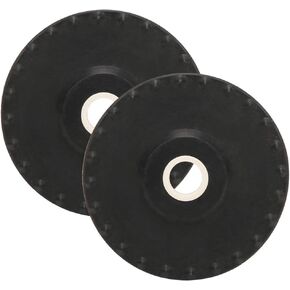 Oumefar 2pcs Knitting Machine Rubber Wheel Assembly Bracket, Metal Silver Reed Standard Gauge Knitting Machine Accessories for Kh868 Kh860 Kh880 Kh868 Kh892