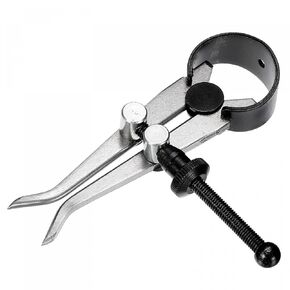 uxcell Spring Inside Caliper 7 Inch Stainless Steel Adjustable Spring Caliper Straight-Leg for Wood Turning Lathe Projects