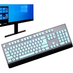 Keyboard Cover for Lenovo Preferred Pro & Preferred Pro II Wired,Lenovo IBM Preferred Pro USB Wired Keyboard 4X30M86879 4Y9400 73p5220 US 41A5289 54Y9400 SK-8825 KB1021 US Keyboard Skin-MintGreen in Saudi Arabia