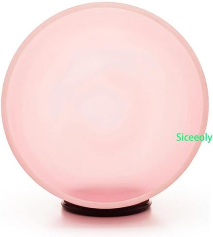 مجموعة من 3 أوعية تغني باللون الوردي مقاس 20.32 سم و25.4 سم شرقًا و30.48 سم ج، وعاء تغني كريستالي كريستالي معالج للصوت من الكوارتز المتجمد مع حقيبة حمل للسفر وحلقة دائرية من جلد الغزال in Kuwait