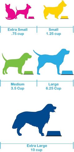 Platinum Pets Embossed Non-Tip Stainless Steel Cat/Dog Bowl in Saudi Arabia