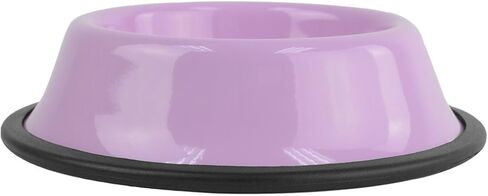 Platinum Pets Embossed Non-Tip Stainless Steel Cat/Dog Bowl in Saudi Arabia