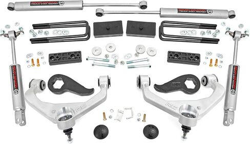 Rough Country 3" Lift Kit for 20-24 Chevy Silverado/GMC Sierra 2500 HD - 95830 in Saudi Arabia