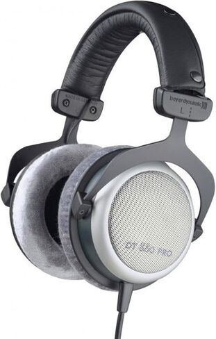 مجموعة سماعات الرأس Beyerdynamic DT-880 Pro 250 أوم (490970) مع حقيبة صلبة مبطنة كاملة الحجم للسفر وحامل سماعة الرأس وقطعة قماش للتنظيف من الألياف الدقيقة in Saudi Arabia