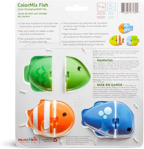 Munchkin® ColorMix Fish™ Color Changing Baby and Toddler Bath Toy in Saudi Arabia