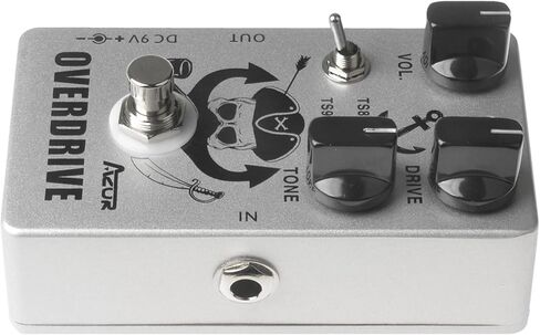 دواسة AZOR Vintage Overdrive - مفتاح TS808 أو TS9، تصميم معدني بالكامل، وتجاوز حقيقي in Kuwait