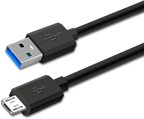 شاحن حائط USB متوافق مع Rapid Galaxy J8 J7 J6 J6+، J5 J4 J4+ J3/J2 J1/Prime/Pro، J7 Sky Pro، 2018 2017 2016، S6 S7/Edge، Q6/K7/K30، Nexus 6/5، Moto G5S Plus /G5/G4/E4، سلك بطول 5 أقدام in Kuwait