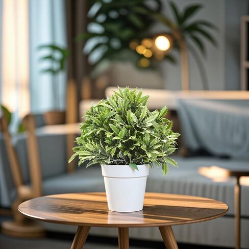 8.7" Mini Potted Fake Plants Artificial Eucalyptus Topiaries for Indoor Home Office Room Decor (Set of 3) in Saudi Arabia