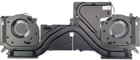 استبدال مروحة التبريد BestParts لـ Legion 5-16ACH6H - مروحة وحدة المعالجة المركزية + وحدة معالجة الرسومات الجديدة الأصلية مع مبدد حراري لـ Legion 5-16ACH6H، النوع 82JQ، P/N: 5H40S20277 5H40S20278 5H40S20279 5H40S20280 in Saudi Arabia