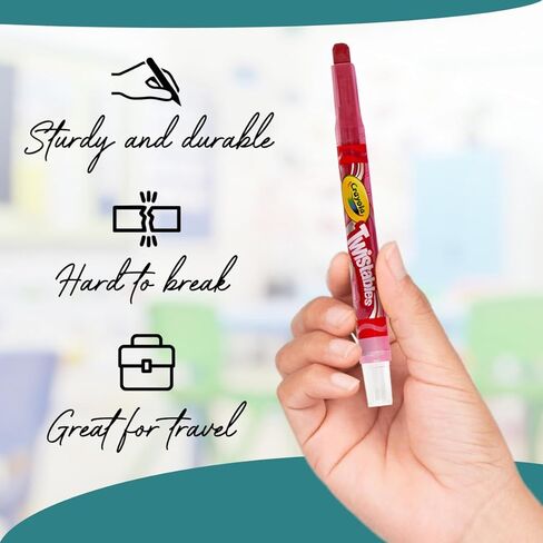 أقلام تلوين قابلة للالتواء، أقلام تلوين للأطفال من سن 4 إلى 8 سنوات، 24 قلم تلوين ملتوي، أقلام تلوين للأطفال الصغار، أقلام تلوين للأطفال، أقلام تلوين قابلة للدوران + كتاب تلوين للأطفال الصغار، كتب تلوين للأطفال in Kuwait