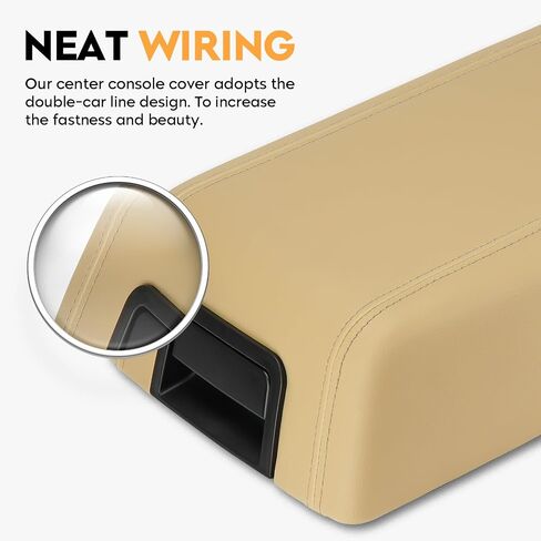 AEagle Center Console Cover Armrest Lids w/Base for 2004-2008 Ford F150, Black, Replaces ‎5L3Z1506024AAD in Saudi Arabia