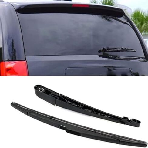 شفرة ممسحة الزجاج الأمامي الخلفية من AUCERAMIC مع مجموعة ذراع تناسب 2011-2019 Dodge Grand Caravan، 2011-2016 Chrysler Town Country 3.6l Snap Claw Wiper ذراع ممسحة استبدال OEM # 55077097AC،42783،68102356AA in Kuwait