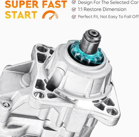 Starter for Dodge Ram 2500 & Ram 3500 1994-2002 5.9L L6, 410-52010 113114 4741012 4746639 228000-2290 17244 69017 STR-6086 610-115 in Saudi Arabia