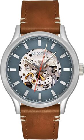 ساعة نيكسون سبكترا جلدية A1372-100m أوتوماتيكية للرجال مقاومة للماء (وجه 40 ملم، سوار جلد طبيعي مدبب 20-118 ملم) in Kuwait