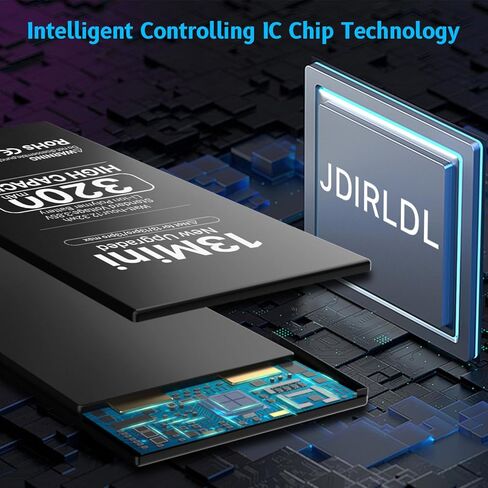 3200mAh Battery for iPhone 13 mini (New Version 2024) Ultra-high Capacity Replacement 0 Cycle Battery Compatible Models A2628, A2481, A2626, A2629, A2630 and a Complete Professional Repair Tool kit in Kuwait