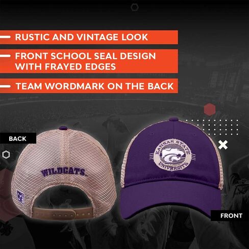 لعبة NCAA Snapback - Patch Meshback - راحة كلاسيكية - حجم قابل للتعديل - دع الجميع يعرفون الفريق الذي تدعمه in Kuwait