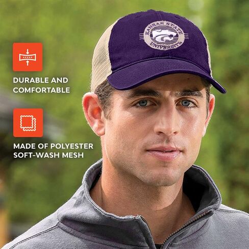 لعبة NCAA Snapback - Patch Meshback - راحة كلاسيكية - حجم قابل للتعديل - دع الجميع يعرفون الفريق الذي تدعمه in Kuwait
