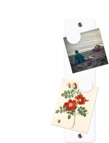 لوحة إعلانات مغناطيسية من Three by Three Seattle مقاس 24 × 3 بوصة بشريط معدني بدون إطار مع 12 مغناطيسًا للمذكرات والصور والقوائم والمزيد في ديكور المكتب أو المنزل أو المدرسة (غير قابل للصدأ) in Kuwait