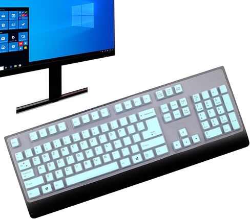 Keyboard Cover for Lenovo Preferred Pro & Preferred Pro II Wired,Lenovo IBM Preferred Pro USB Wired Keyboard 4X30M86879 4Y9400 73p5220 US 41A5289 54Y9400 SK-8825 KB1021 US Keyboard Skin-MintGreen in Saudi Arabia