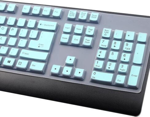 Keyboard Cover for Lenovo Preferred Pro & Preferred Pro II Wired,Lenovo IBM Preferred Pro USB Wired Keyboard 4X30M86879 4Y9400 73p5220 US 41A5289 54Y9400 SK-8825 KB1021 US Keyboard Skin-MintGreen in Saudi Arabia