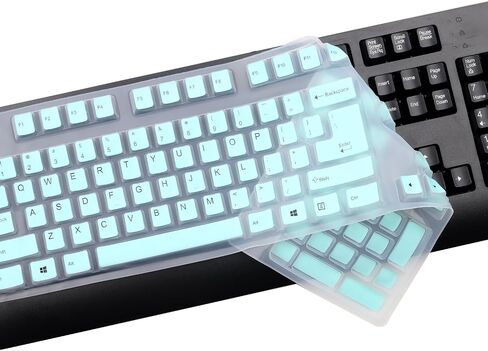 Keyboard Cover for Lenovo Preferred Pro & Preferred Pro II Wired,Lenovo IBM Preferred Pro USB Wired Keyboard 4X30M86879 4Y9400 73p5220 US 41A5289 54Y9400 SK-8825 KB1021 US Keyboard Skin-MintGreen in Saudi Arabia