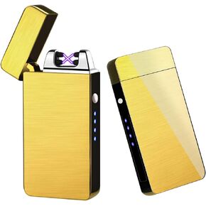 T3-Blue Smart Electric Lighter - USB Rechargeable, Windproof, Flameless, Lightweight Plasma Lighter for Fire, BBQs, Fireworks, Candle, Camping - Outdoors Indoors in Saudi Arabia