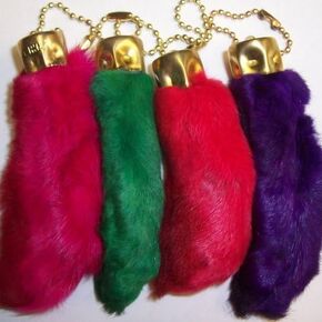 One Genuine Lucky Rabbit Foot