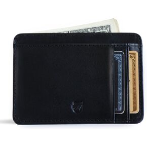 Front Pocket Wallet, ID Wallet, Men's Wallet, Minimalist Wallet, RFID wallet, Green, Medium