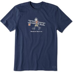 Life is Good Vintage Crusher Graphic T-Shirt Weekend Warrior
