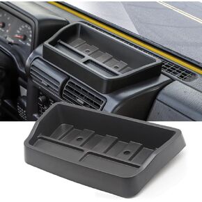 Center Console Dash Storage Tray for 1997 1998 1999 2000 2001 2002 2003 2004 2005 2006 Jeep Wrangler TJ Dashboard Organizer Box Container Interior Accessories