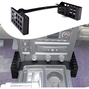 Central Control Storage Box Compatible with Hummer H2 2001-2007 Central Control Side Storage Box Gear Shifter Console Organizer Tray Interior Organizer Accessories (Style A)